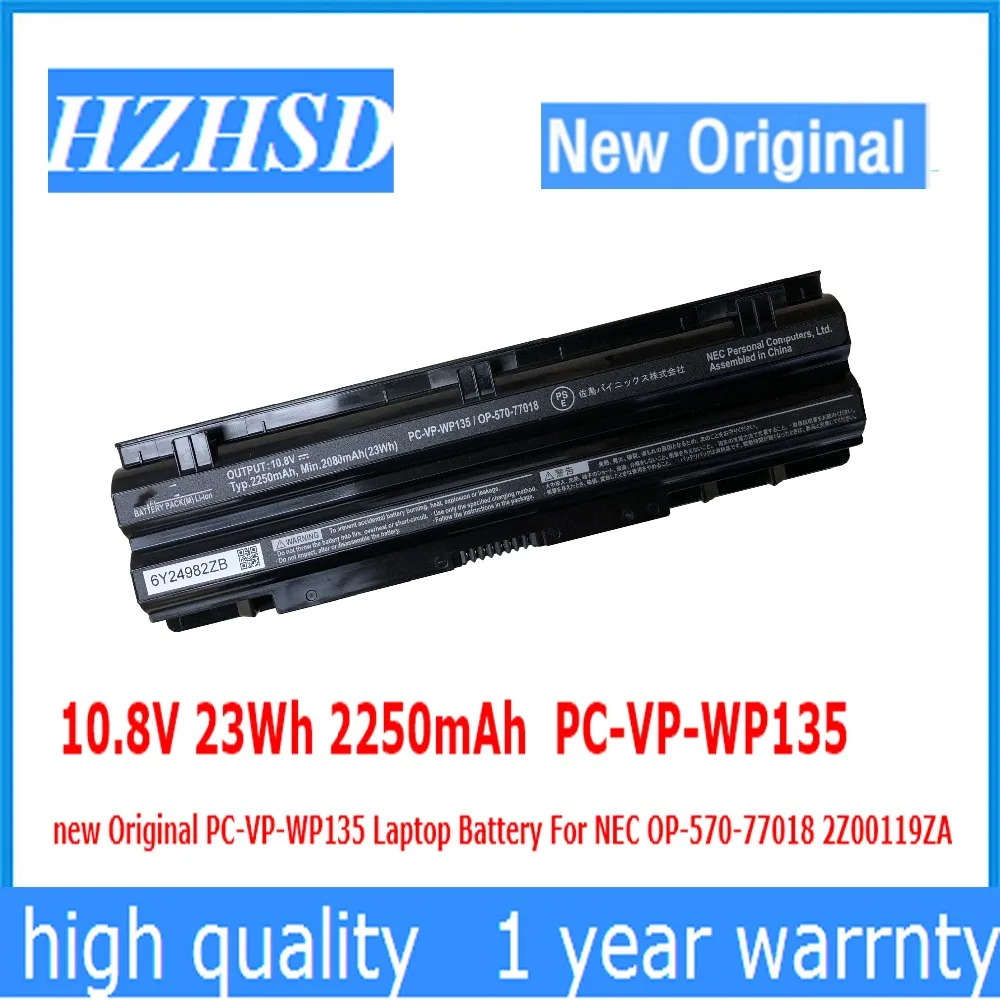 10 8 V 23Wh PC-VP-WP135 59WH PC-VP-WP134 новый оригинальный аккумулятор для ноутбука NEC OP-570-77018