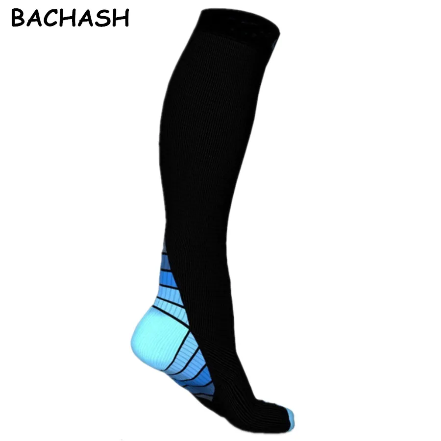 

BACHASH 20-30 mmHg Graduated Compression Socks Firm Pressure Circulation Quality Knee High Orthopedic Support Women Hose Sock