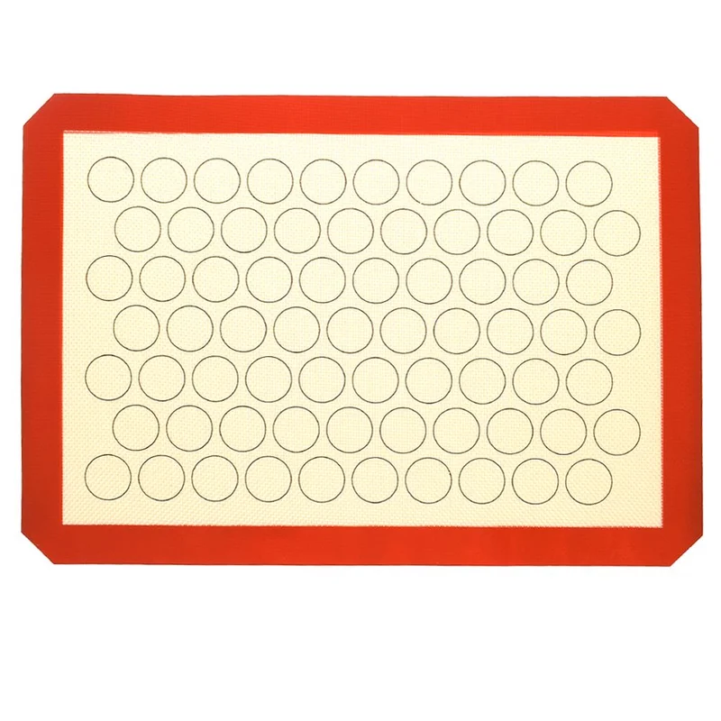 

Non-Stick Macaron Silicone Baking Mat Non Stick Circle Macaroon Pad Sheet Kitchen Rolling Dough Mat Liner Baking Tool