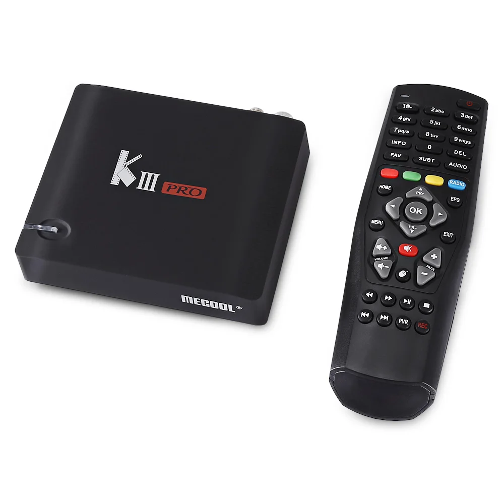 KIII PRO DVB S2 T2 C Android 6 0 ТВ коробка 3 Гб оперативной памяти 16 встроенной процессор Amlogic