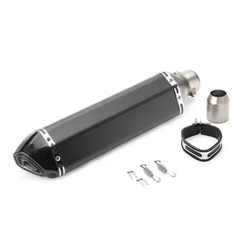 470mm 370mm Universal de Escape de la motocicleta tubo de Escape silenciador con DB asesino pegatina para Ninjia300 Z750 R25 TMAX530 R6 la bici de la suciedad
