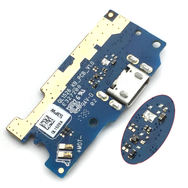 10 шт./лот Новый USB гибкий кабель для Asus Zenfone 4 Max ZC520KL док порт зарядный разъем плата