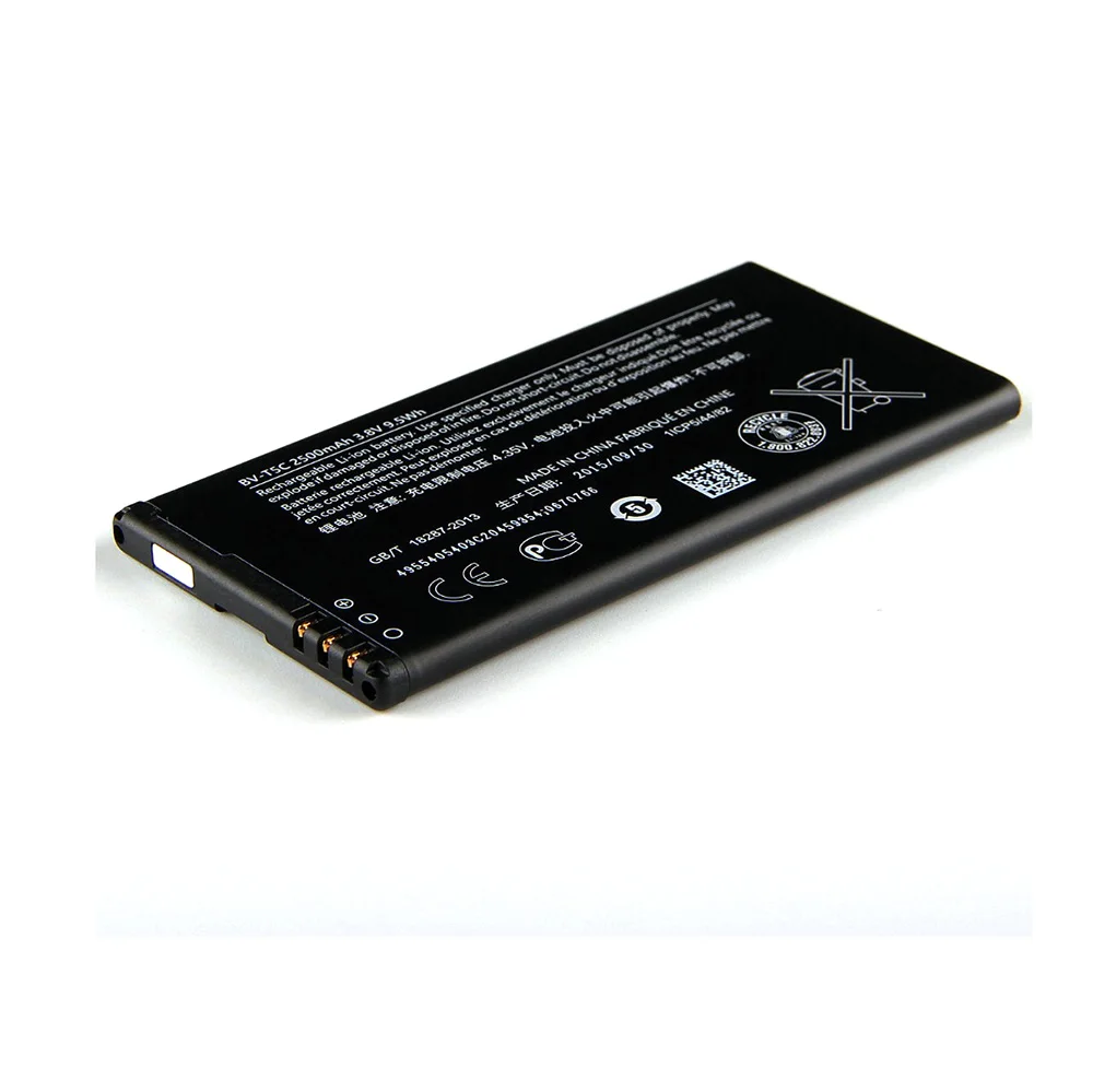

High Capacity Battery BV-T5C For Microsoft Lumia 640 RM-1113 RM-1073 2500 mah