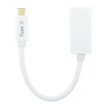 New USB 3.0 USB-C Type C to HDMI Adapter UHD 4K HDTV Connector Adapter Cable LCC77