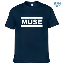 Muse футболки мужские muse футболки летние с коротким рукавом хлопковые футболки топы рок группа футболки