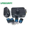 LPSECURITY battery power 4 remote controls wireless outdoor gate door castle electric drop bolt lock  (no battery included) ► Photo 2/6