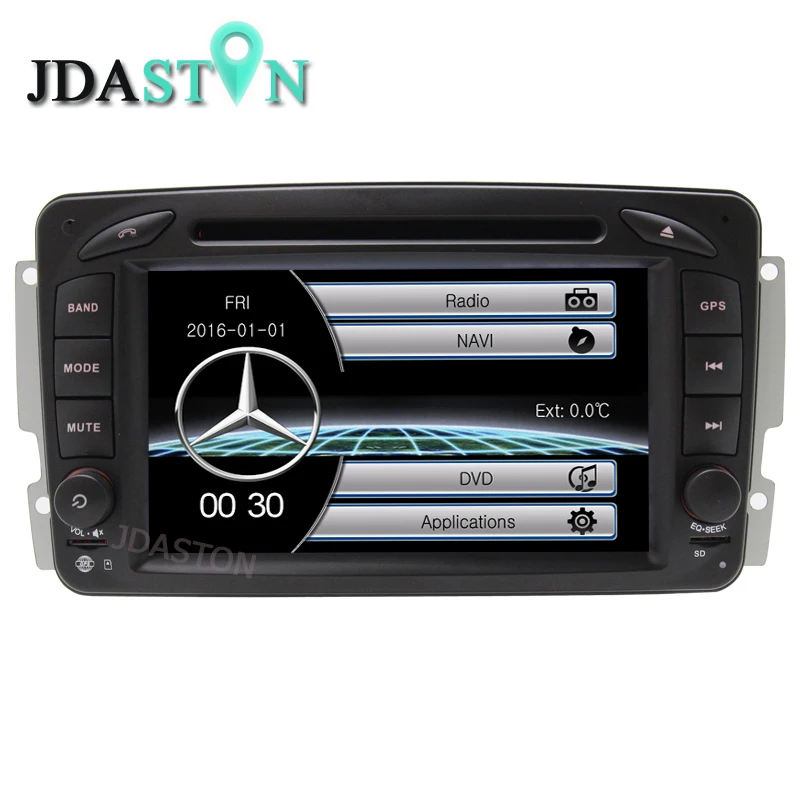 JDASTON Original UI Low Price font b Car b font Multimedia Player for Mercedes Benz W203