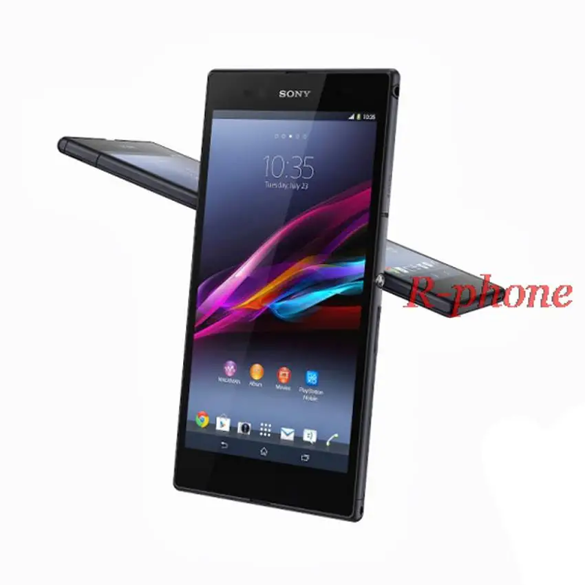 Полный комплект разблокированный sony Xperia Z Ultra XL39H C6833 C6806 3g 4G Wifi 6," 8 Мп четырехъядерный 16 Гб rom сотовые телефоны отремонтированный