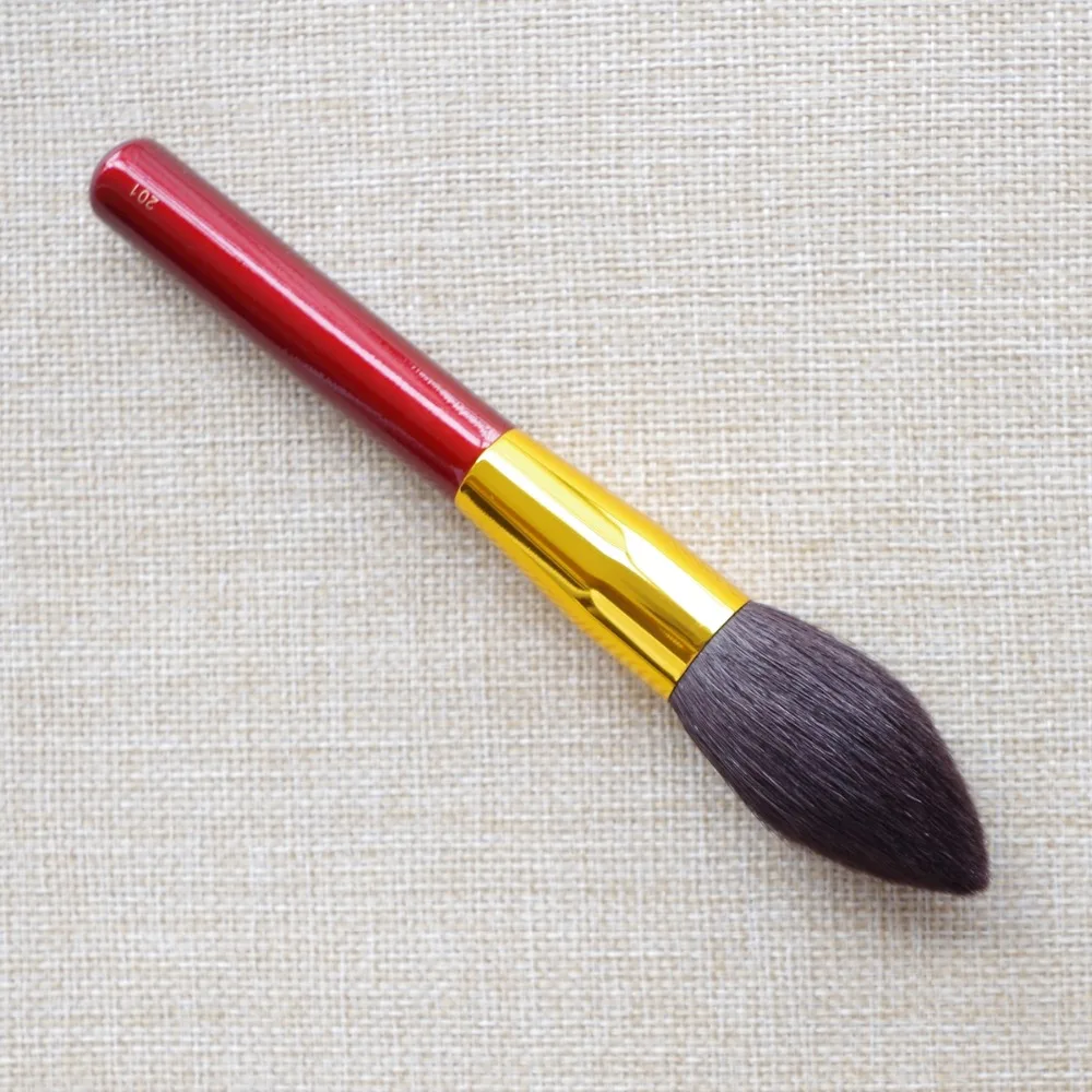 

R201 Professional Makeup Brushes Soft Sokouhou Goat Hair Tapered Face Powder Brush Cosmetic Tools pincel maquiagem Make Up Brush