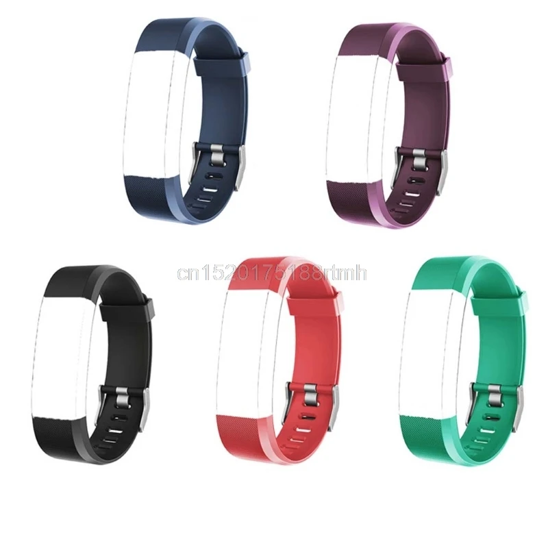 

Free delivery ID115 Plus Wrist Band Strap Replacement Silicone Watchband Smart Watch Bracelet D14 drop shipping