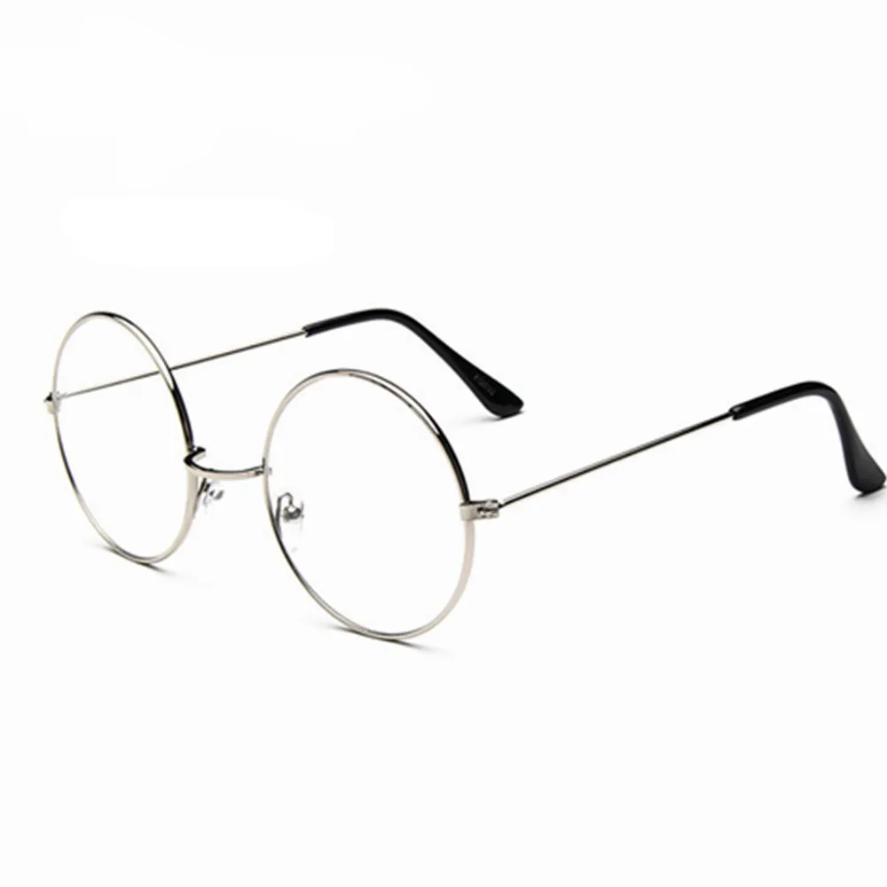 

New Fashion wizard 100% pure Titanium Eyeglasses Frames Men women round Eyeglasses Gold Glasses Frames 5 Color 032