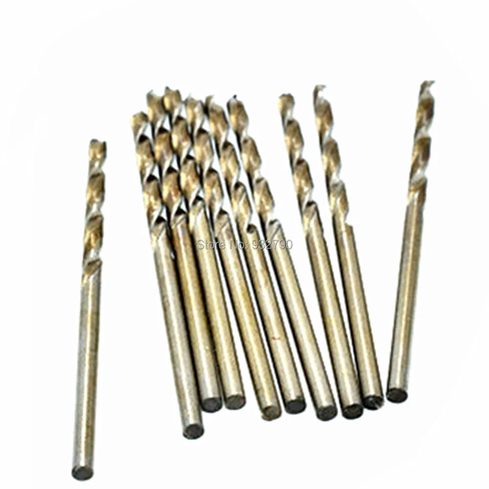 10pcs HSS Micro Mini Drill Bits 2.4mm Precision Hobby Twist Drilling