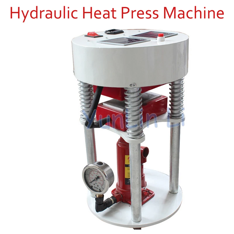 

Manual Hydraulic Heat Press Machine High Pressure Heat Pressing Machine Hot Stamping Machine English Manual 600W MP180