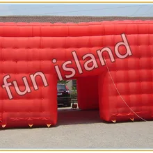 Большой надувной куб палатка для большое событие Надувные торговли шатер для продвижение