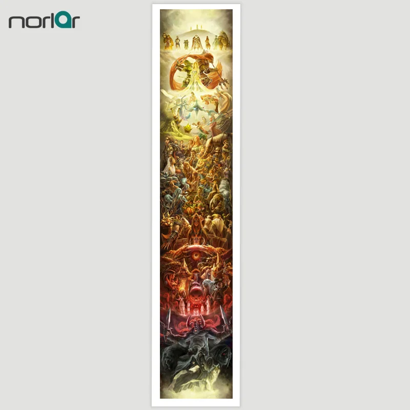 Art Canvas legend of zelda 25th anniversary Print Poster Wall Decor Painting Picture No Frame | Дом и сад