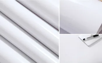 

5m Thickened paint wallpaper pearl furniture renovation stickers cabinets wardrobe stickers solid color wallpaper waterproof