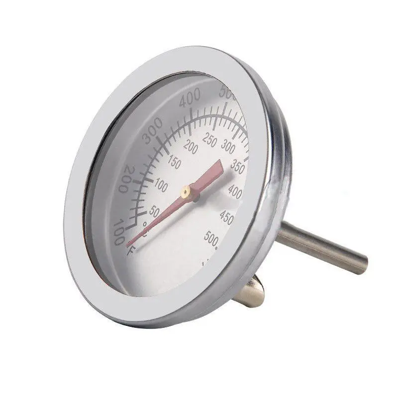 Гриль биметаллический датчик температуры прочный Гриль Термометр Для Барбекю курильщик открытый барбекю кемпинг 2 дюйма F/C Нержавеющая