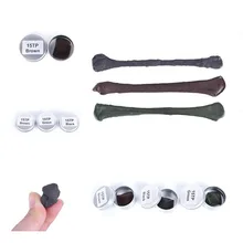 SaleFishing весовые грузила терминальные снасти Вольфрамовая грязь 3 цвета 15 г Вольфрамовая установка шпатлевка мягкая ведущая вес грузила карпа