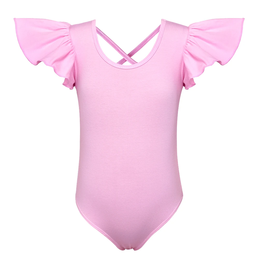 

BAOHULU Little Lovely Girls Ballet Dance Leotards Cotton Ballet Costumes Gymnastics Leotards Kid Dance Wear Dress Tutu Leotards