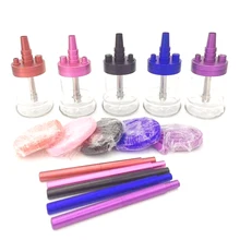 Стиль симплексный кальян набор с силиконовая трубка для кальяна Narguiles Sheesha Chicha стеклянный кальян алюминиевый сплав путешествия кальян SH174