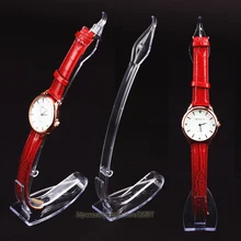 Высокое качество 20 шт./лот пластиковые часы полка-стойка держатель часы отображающая время стенд выставочный стенд для украшений