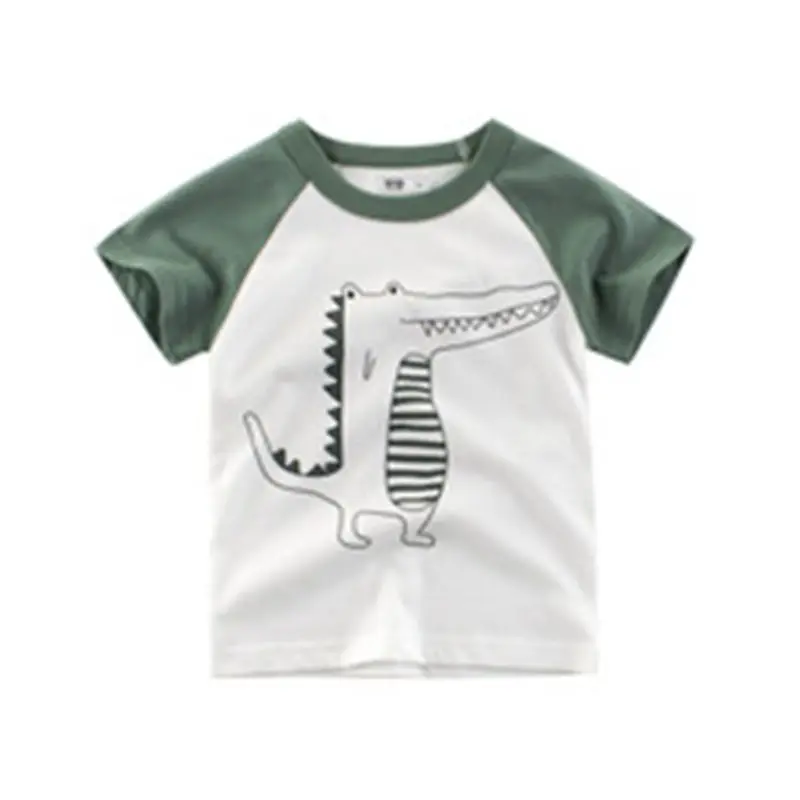 

Shujin New 2019 Boys & Girls T-shirts Pop Cotton Short-sleeved T-shirts Letter Printing Children's Cartoons Children's Clothing