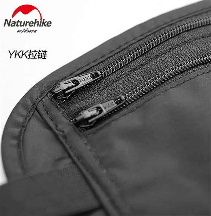 Naturehike Мужская и Женская поясная сумка с защитой от кражи дышащая для наличных