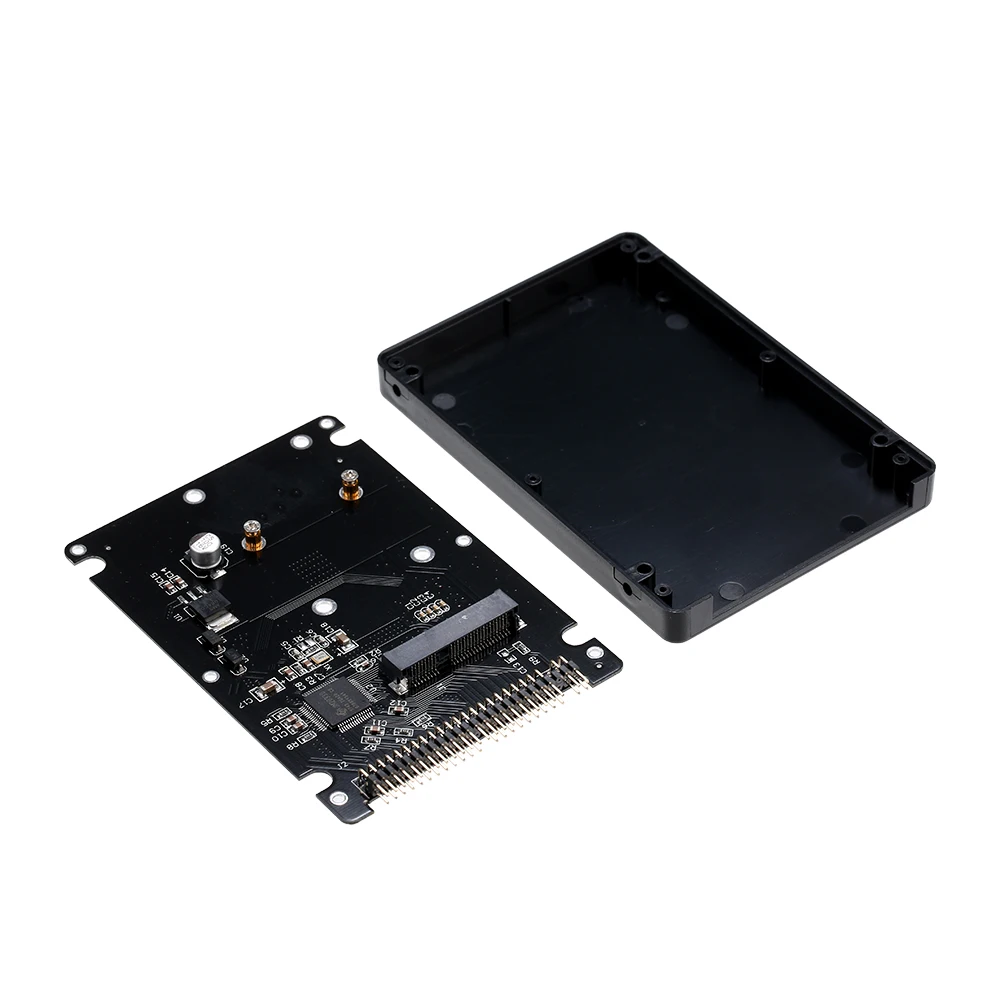 Корпус адаптера преобразователя SSD HDD mSATA 2 5 "44PIN PATA/IDE в PATA|Компьютерные кабели и