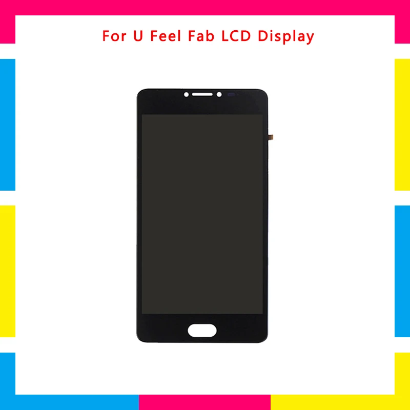 

5Pcs/lot Replacement LCD Display Screen With Touch Screen Digitizer Assembly For Wiko U Feel Fab