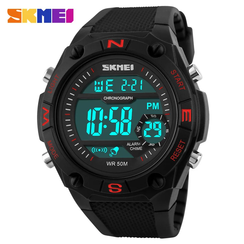 first track digital watch