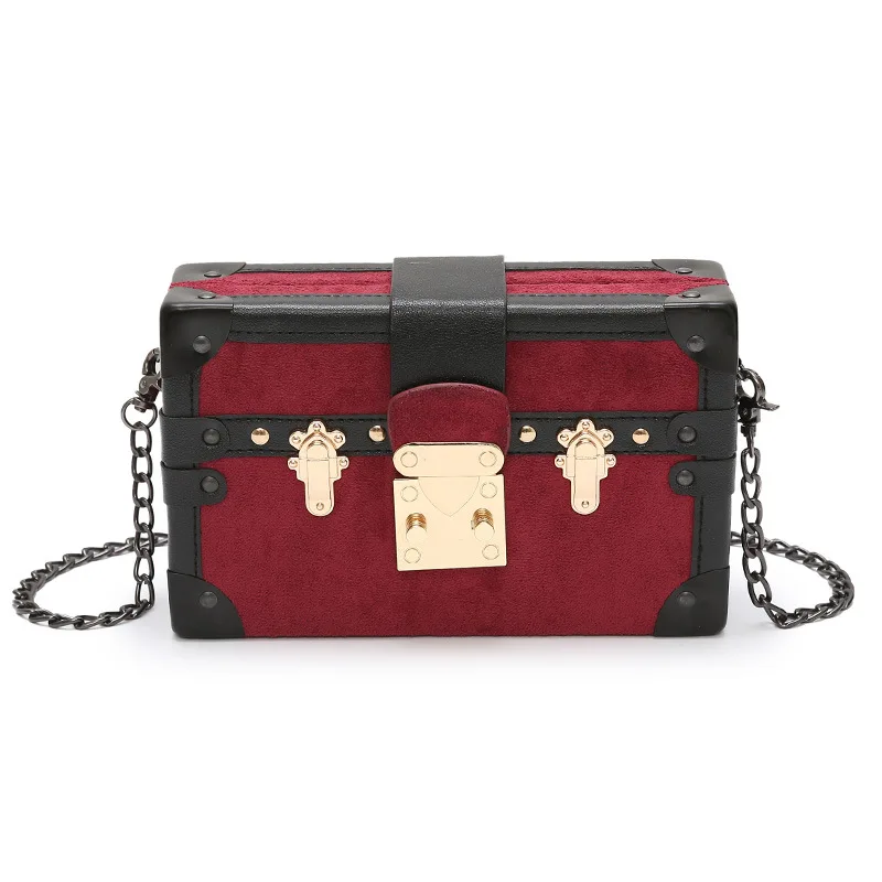 النساء مربع حقيبة مربع صغير سلسلة حقائب كتف حقائب و محفظة النساء Crossbody أكياس مخلب Bolsas Femininas