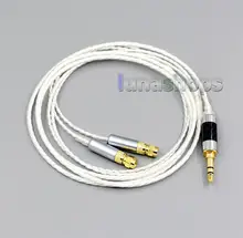 LN004820 Hi Res 7N OCC Silver Plated Headphone Earphone Cable For HiFiMan HE400 HE5 HE6 HE300 HE4 HE500 HE600