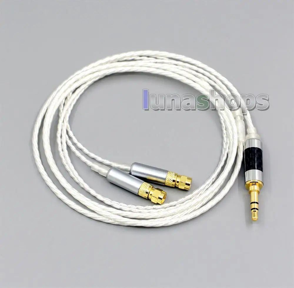 LN004820 Hi Res 7N OCC Silver Plated Headphone Earphone Cable For HiFiMan HE400 HE5 HE6 HE300 HE4 HE500 HE600