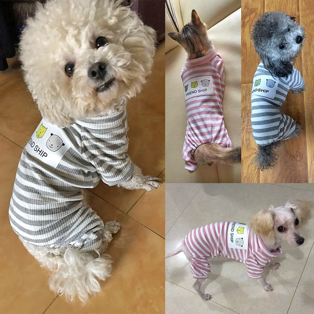 Теплая одежда для собак, комбинезоны, зимний мягкий хлопковый свитер, одежда, пальто для щенка, костюм для домашних животных для маленьких и средних кошек, собак, чихуахуа