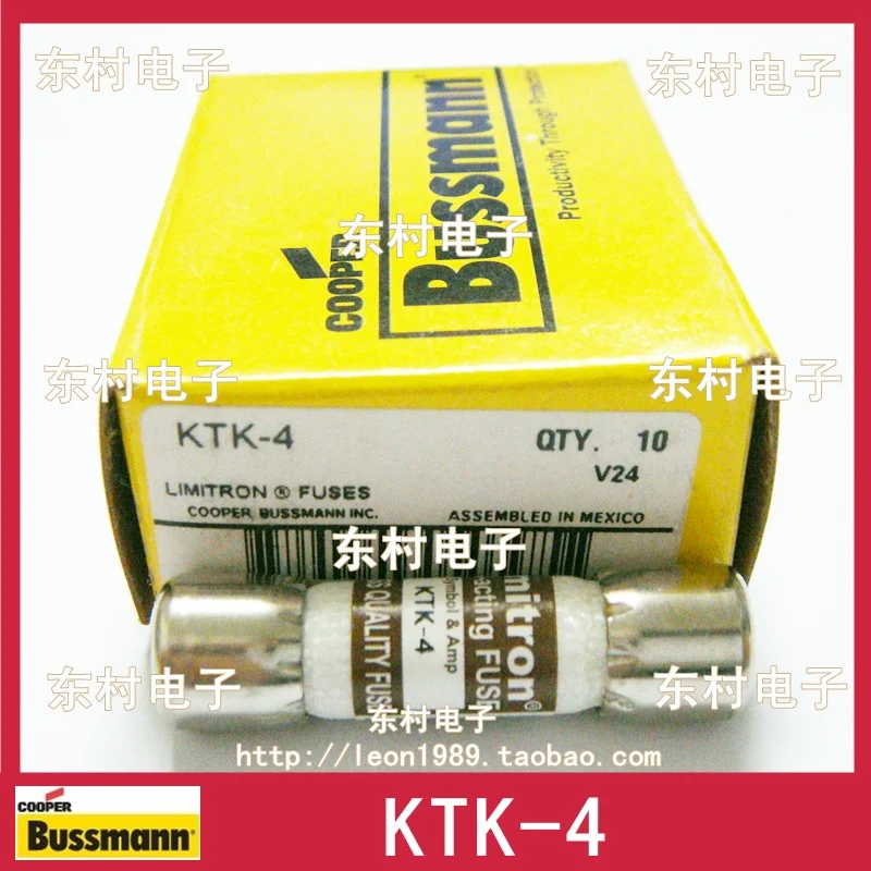 

US imports of ceramic fuse BUSSMANN fuse Limitron KTK-4 4A 600V