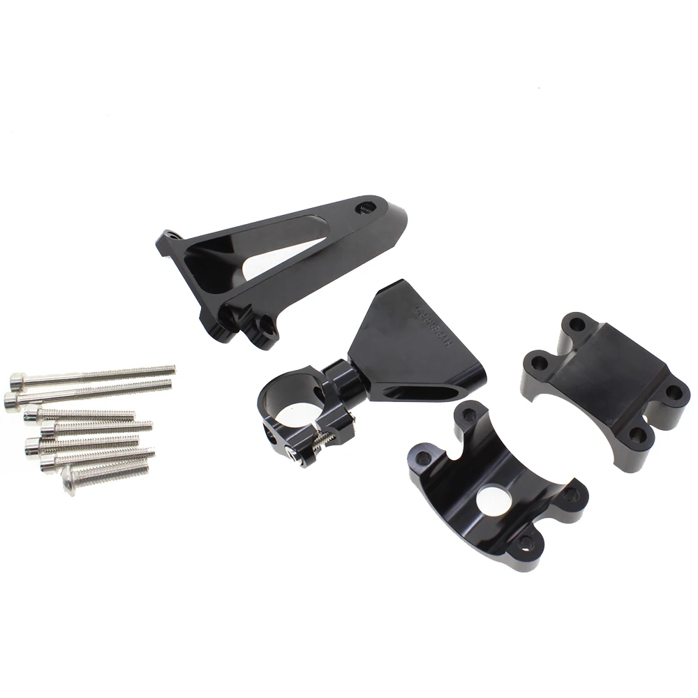 Для HONDA CBR600F F4 F4i 1999 2004 2000 CNC алюминиевый стабилизатор рулевого демпфера Кронштейн