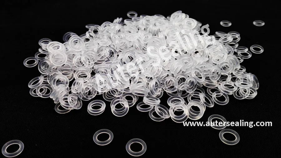 Прозрачное белое уплотнительное кольцо 5X1.5/5x2 5/5x3 Oring ID x CS Silicone (MVQ) 40 ShA Oring|ore ore|oring