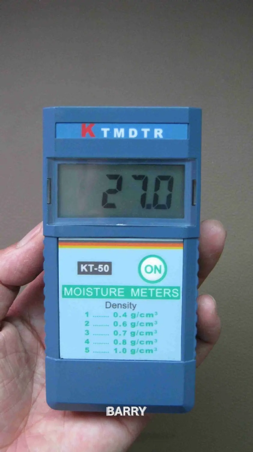 KT-50 wood moisture meter digital timber moisture meter tree humity meter 2%~90% Resolution: 1%