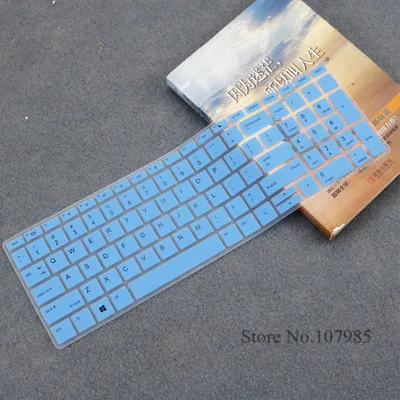 15 inch laptop Keyboard Cover Protector Skin For HP Probook 15.6" Laptop ProBook 450 G5 450 G6 455 G6 650 G4 470 G5 17.3 inch - Цвет: Blue