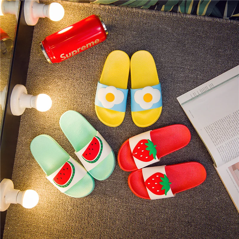 

Children Indoor Shoes Home Casual Slippers Kid Boys Girl Family Bedroom Shoes Summer Children Beach Wear Sandals
