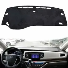 Для Honda Odyssey- фланель Dashmats приборной панели крышки тире колодки коврик в машину козырек от солнца