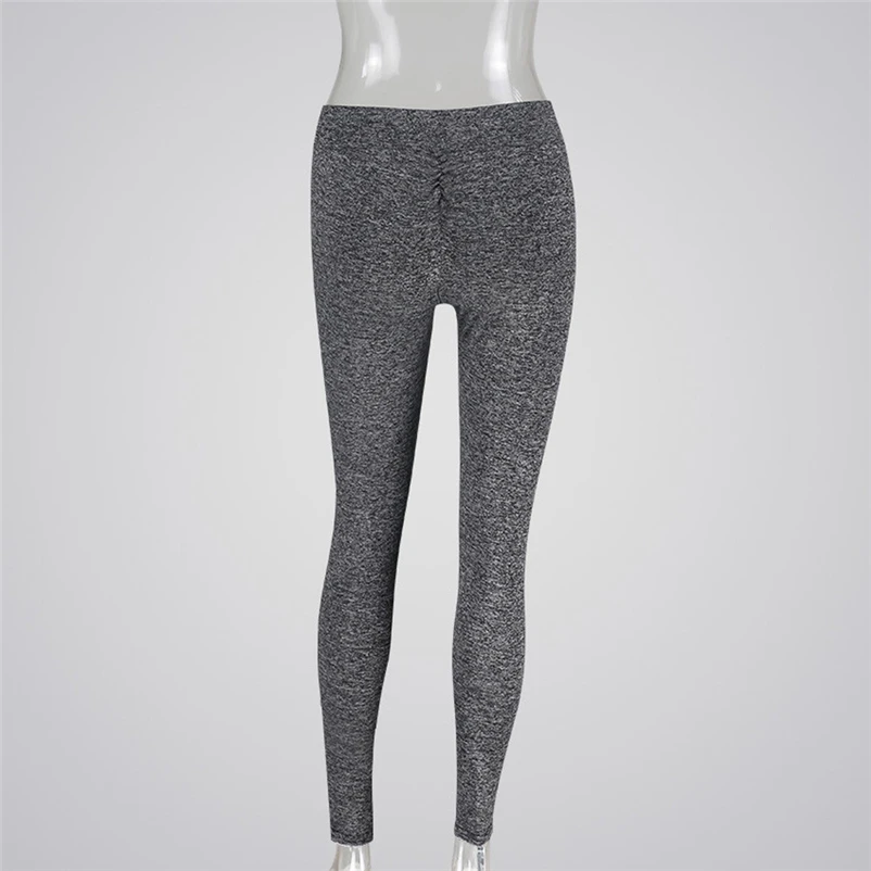 Sexy Shaping Hip Yoga Pants Women Fitness Tights Workout Gym Running Bottom Slim Low Waist Sports Leggings Training #FS#4JU17 (15)