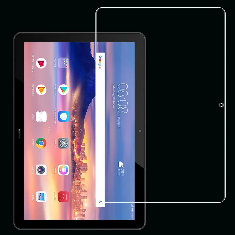 Защитный чехол для экрана из закаленного стекла Huawei MediaPad T5 10 1 дюйма|Защитные