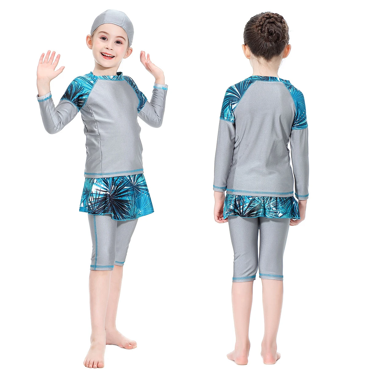 modest kids swimwear
