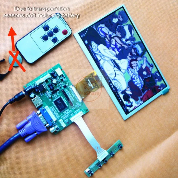 7 Inch 50 Pin Boe 165 100mm Lcd Display 800 480 Monitor For Raspberry Pi Driver Board Hdmi Vga 2av Monitor Display Monitor 7 Inchmonitor Inch Aliexpress