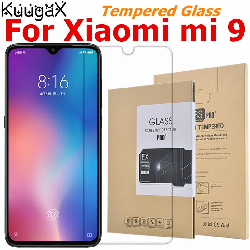 Закаленное стекло для Xiaomi mi 9 глобальная версия 6 39 дюймов 855 Защитная пленка