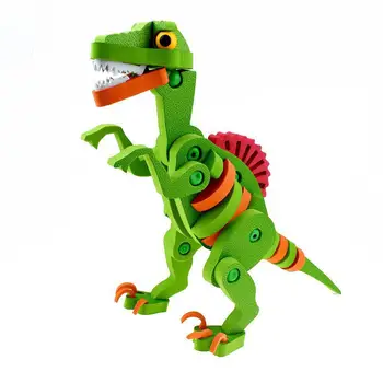 

Kids 3D Assembly Velociraptor Dinosaur Shape Puzzle Toy