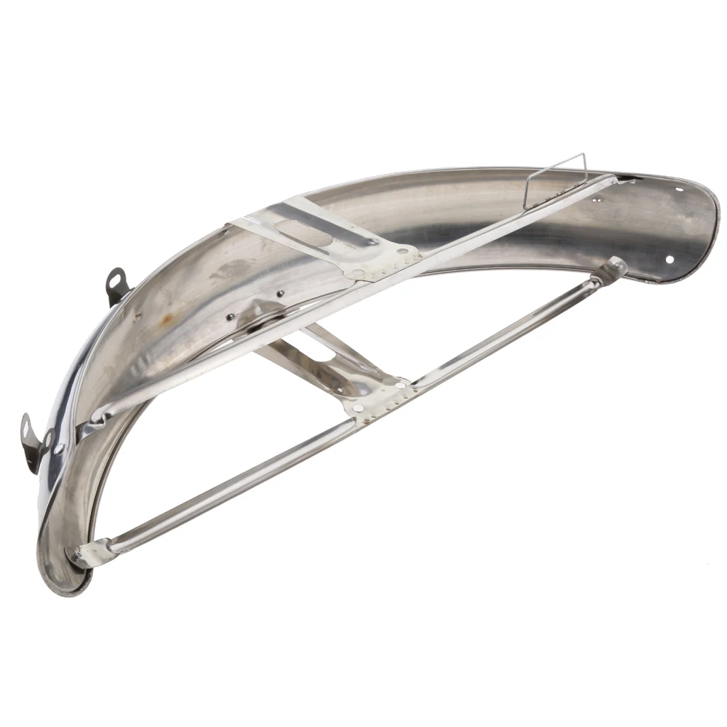 Stainless Steel Front Mudguard Fender Mud Guards for Honda CG125 High Quality Stainless Steel Durable