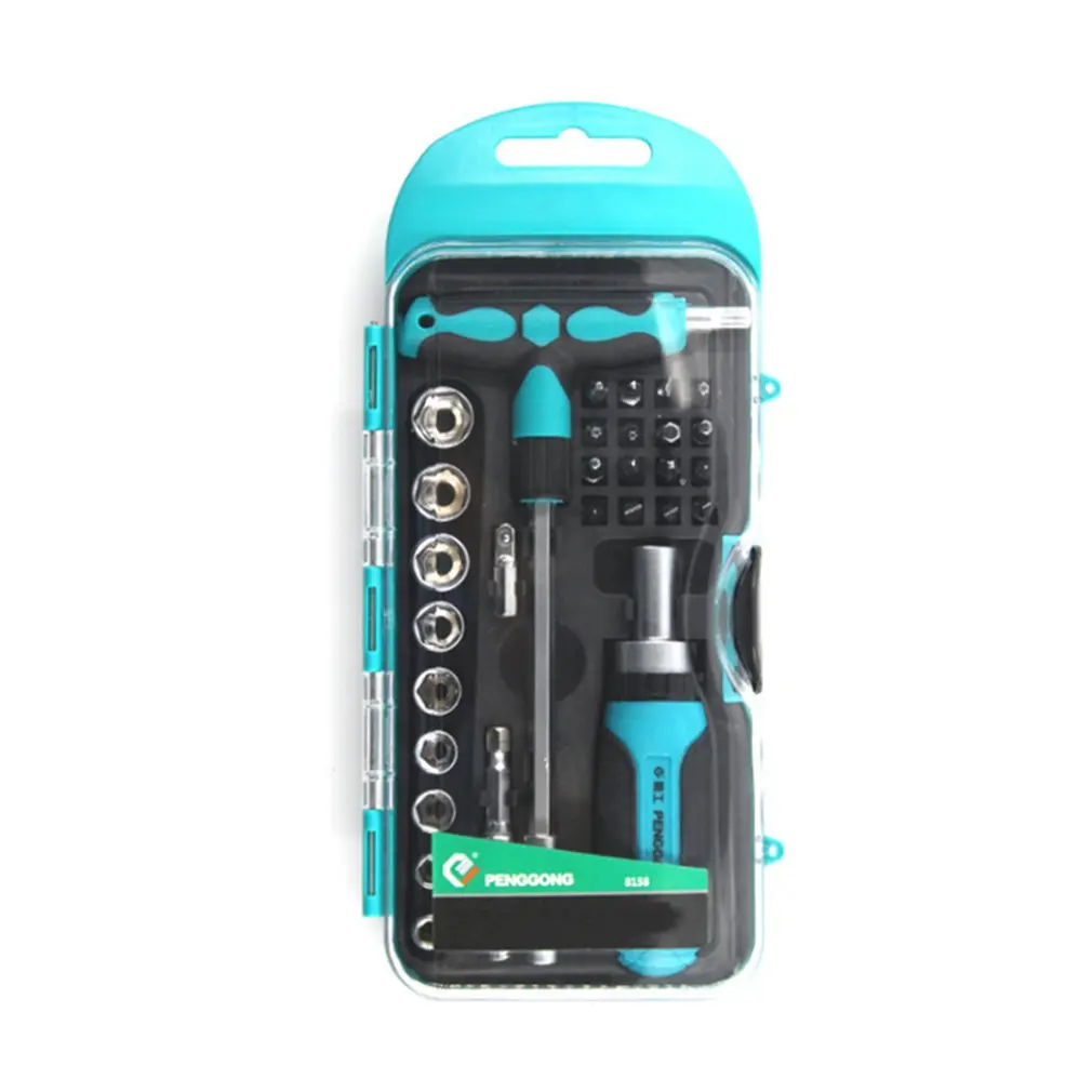 

29pcs/set Professional Ratchet Screwdriver Set Screwdriver Ratchet Wrench Kit Car Repair Tool Combination Repairing Hand Tools