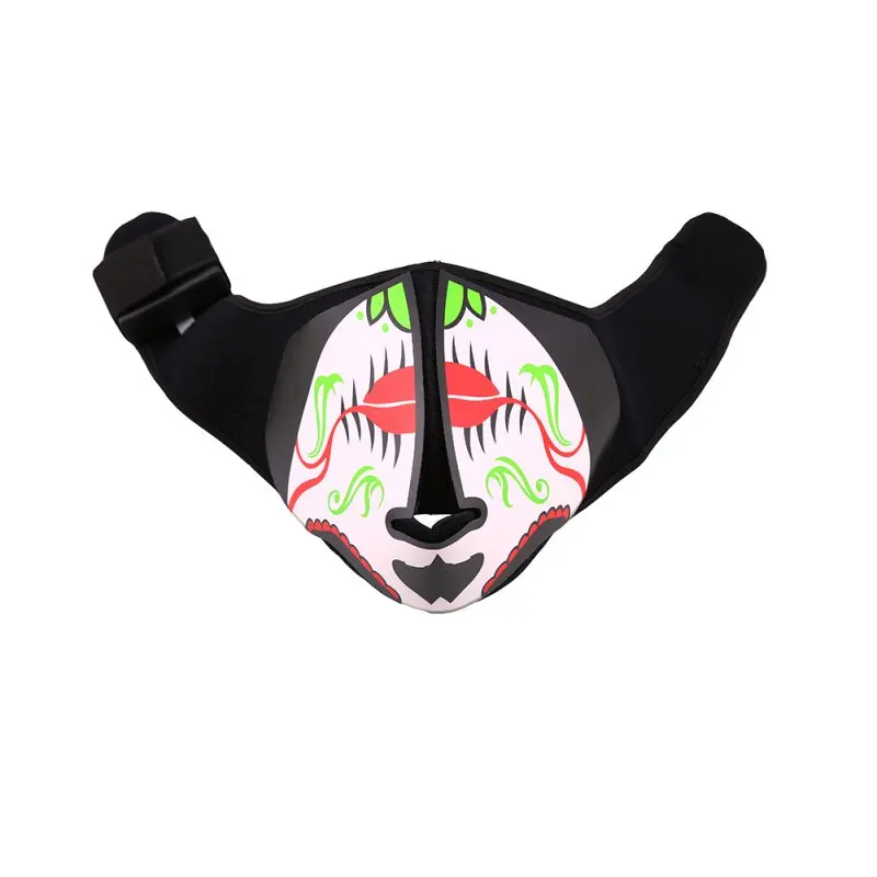 Светодиодный маски Костюмы большой террористические маски Хэллоуин холодной светильник шлем огонь фестиваль вечерние светящаяся танцевальная устойчивый вечерние Декор